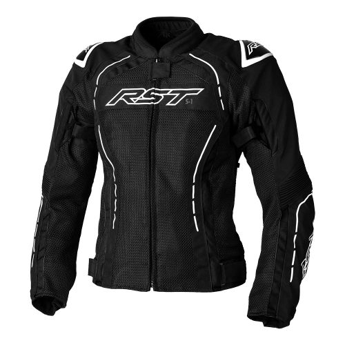 RST S1 MESH CE Női motoros textil kabát | White