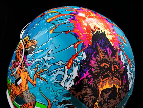 Icon AIRFORM bukósisak DINO FURY | Blue