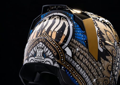 Icon AIRFLITE bukósisak DAY TRIPPER - GOLD