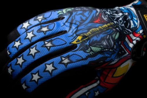 Icon motoros kesztyű HOOLIGAN CE FlyBoy