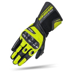   SHIMA STR-2 VENTED Férfi motoros kesztyű | black/fluo yellow