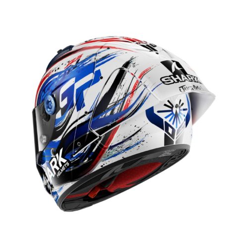 Shark bukósisak Aeron GP - FIM RACING #1 REPLICA ZARCO SIGNATURE - HE1050EWKB