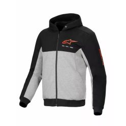 Alpinestars HOOD Chrome v2 | Black-Grey-Fluo Red