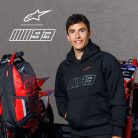 ALPINESTARS MARQUEZ MM93 THUNDER HOODIE protektoros motoros pulóver