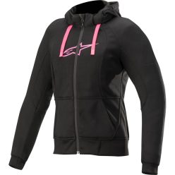   Alpinestars Női motoros kabát Stella  Chrome Sport Hoodie Black/ Pink
