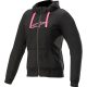 Alpinestars Női motoros kabát Stella  Chrome Sport Hoodie Black/ Pink