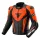 SHIMA MISSION ST MEN G2 motoros bőrkabát | Red Fluo