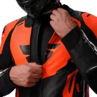 SHIMA MISSION ST MEN G2 motoros bőrkabát | Red Fluo