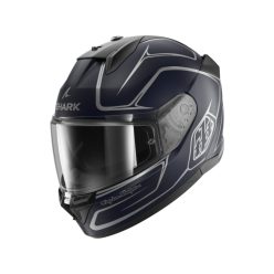   Shark D-Skwal 3 bukósisak - Troy Lee Designs - Drone Mat Blue/Silver - HE0930EBSB