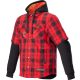 Alpinestars MSE Tartan Jacket motoros kabát | black/red