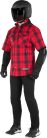 Alpinestars MSE Tartan Jacket motoros kabát | black/red