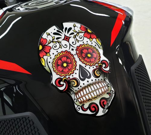 ONEDESIGN TANKPAD RED SKULL