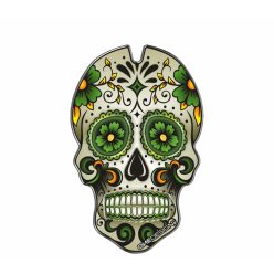 ONEDESIGN TANKPAD GREEN SKULL