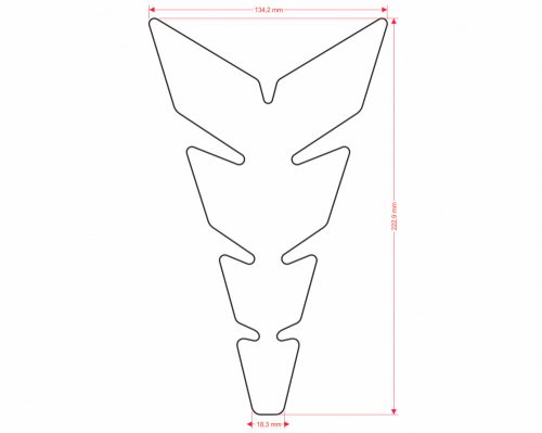 ONEDESIGN TANKPAD MOON SLIM FLUO BL