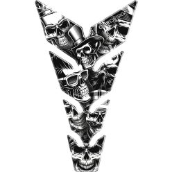 ONEDESIGN TANKPAD MAX SKULLS1