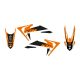 BLACKBIRD RACING  GRAPHIC KIT DR4 KTM 23(matrica szett)