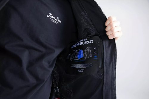 JOHN DOE - AERO MESH motoros kabát | Black