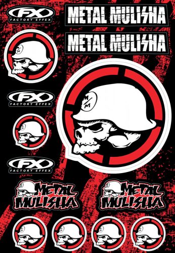 FACTORY EFFEX Szponzor matrica  | Metal Mulisha 2