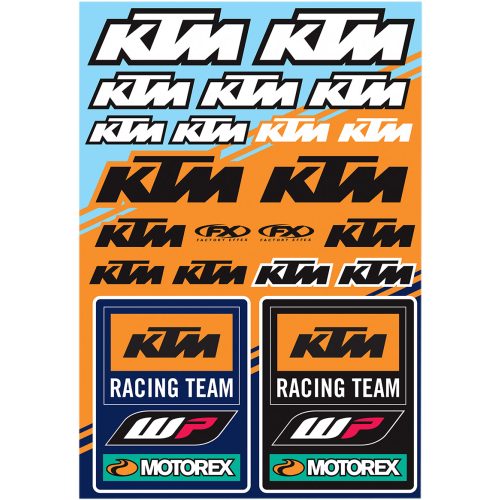 FACTORY EFFEX KTM Racing matricaszett