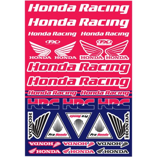 FACTORY EFFEX Honda Racing matricaszett