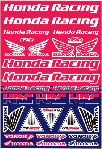 FACTORY EFFEX Honda Racing matricaszett