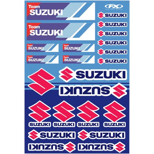 FACTORY EFFEX Suzuki Racing matricaszett