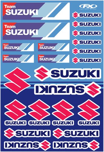 FACTORY EFFEX Suzuki Racing matricaszett