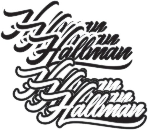 THOR HALLMAN matrica ORIGNAL (6 db)