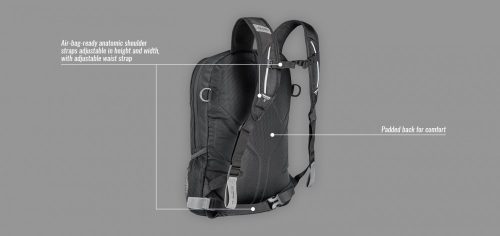 IXON R-TENSION motoros hátizsák | Fekete - Pink