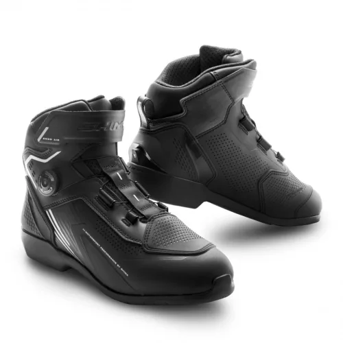 SHIMA ENZO MEN AIR Férfi motoros cipő | Black/White