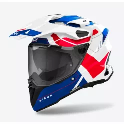 Airoh Commander 2 bukósisak | Reveal - Blue/Red Gloss