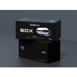   SENA 60X DUAL (páros csomag) kommunikációs rendszer SOUND BY BOSE hangzással, WAVE-, Mesh- és Bluetooth Intercommal