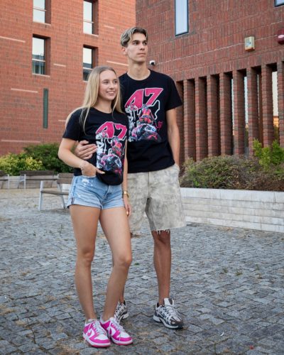 Szikla #47 Fan Club póló-4 | Fekete