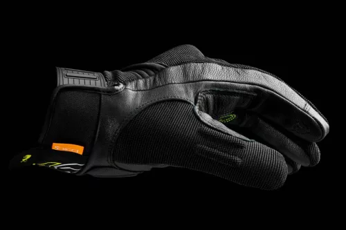 FURYGAN JET NEON D3O Férfi motoros kesztyű | Black/Neon