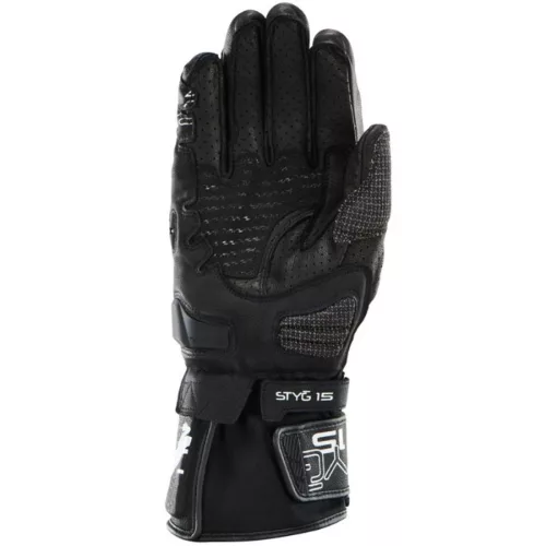 FURYGAN STYG 15 VENTED Férfi motoros kesztyű | Black/White