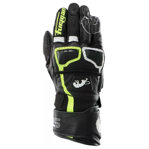 FURYGAN STYG 15 VENTED Férfi motoros kesztyű | Black/Neon