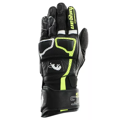 FURYGAN STYG 15 VENTED Férfi motoros kesztyű | Black/Neon