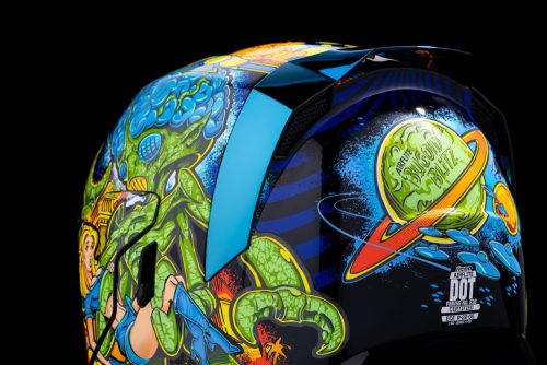 Icon AIRFLITE bukósisak Bugoid Blitz - Blue