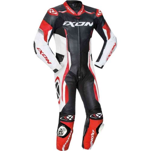 IXON Vortex 2 Egyrészes légzsák előkészített bőrruha | Black/White/Red