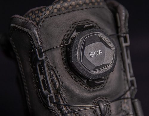 Icon motoros cipő STORMHAWK WATERPROOF - BLACK