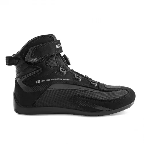 SHIMA EXO VENTED Férfi motoros cipő | Black/Black