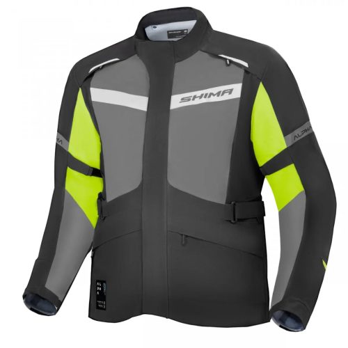 SHIMA ALPHA Férfi motoros textil kabát  3in1 | Fluo