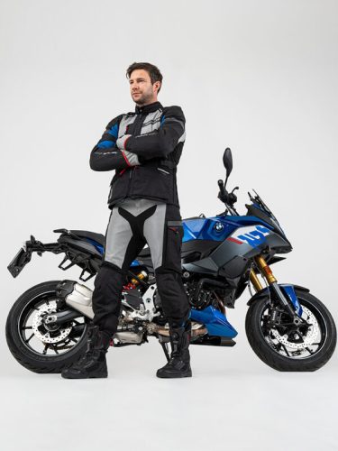 SHIMA ALPHA Férfi motoros textil kabát  3in1 | Fluo