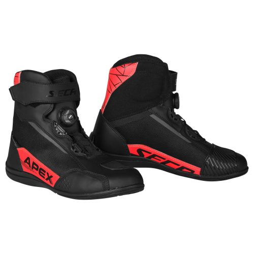Seca APEX PRO unisex motoros cipő | Black/red