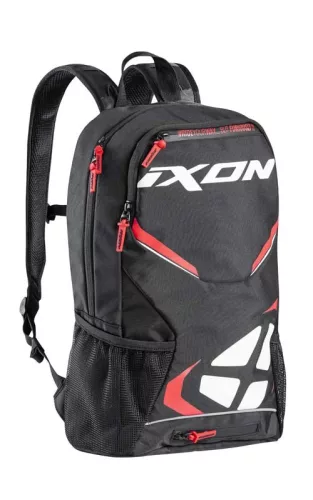 IXON R-TENSION motoros hátizsák | BLACK/WHITE/RED