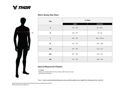 Thor 22 Spring Mtb Ls Sting mez | Red