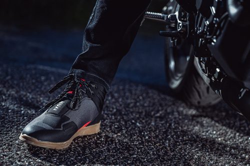 IXON HOPPER Motoros Cipő | TACTIC GREEN/BLACK/RED