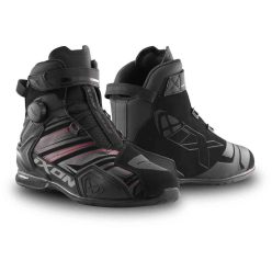   IXON BULL 2 WP ULTRA vízálló motoros cipő | Black/Anthracite/Red