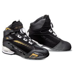 IXON BULL WP LADY Női Motoros Cipő | BLACK/WHITE/GOLD