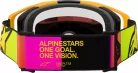 Alpinestars cross szemüveg Vision 8 Corp | Sárga-Rózsaszín - tükrös piros lencsével